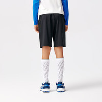 亚瑟士(asics)童装夏季男女儿童吸湿速干舒适运动短裤332241103100 001黑色 130