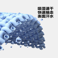 亚瑟士（asics）童装夏季男女儿童吸湿速干舒适运动短裤332241103100 1120浅灰160 1120浅灰色