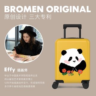 不莱玫 bromen儿童行李箱男行李箱女16寸轻便登机箱旅行箱20寸登机