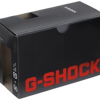 Casio G-Shock 男士坚韧太阳能手表  黑色/白色  计时码表
