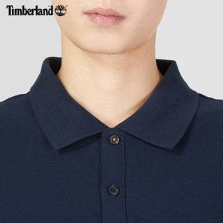 Timberland添柏岚短袖男夏季户外旅行保罗衫翻领T恤运动上衣透气POLO衫 A2EPM433/深宝石蓝 XS 165