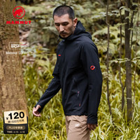 MAMMUT 红标 Macun 2.0 男士户外防风防泼水连帽夹克外套软壳衣