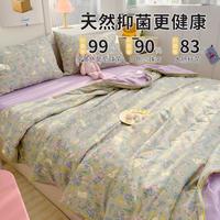 双层纱夏被空调被夏季天薄2025夏凉被子可机洗被芯双人