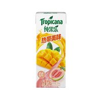 88VIP:百事 可乐纯果乐热带美味水果饮料250ml*24盒整箱饮品