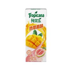 百事 可乐纯果乐热带美味水果饮料 250ml*24盒