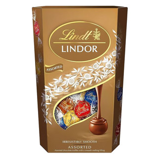 瑞士莲黑巧克力 多口味混合装600g 软心可可糖果女盒装