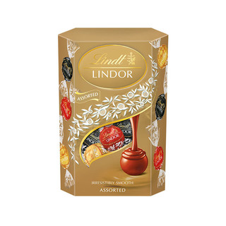瑞士莲（Lindt）200g 混合巧克力16粒 软心可可糖果 送男女