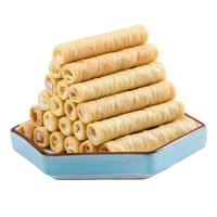 蛋卷咸蛋黄酥蛋奶鸡蛋卷240根整箱批发小吃夹心饼干休闲零食品