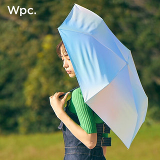 Wpc.日本纤细笔袋款轻量便携女士时尚晴雨两用伞太阳伞折叠遮阳伞
