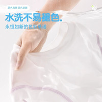 班纳班纳男童夏装套装2025新款a类纯棉背心两件套儿童衣服男 engt腾飞K雾水蓝 130