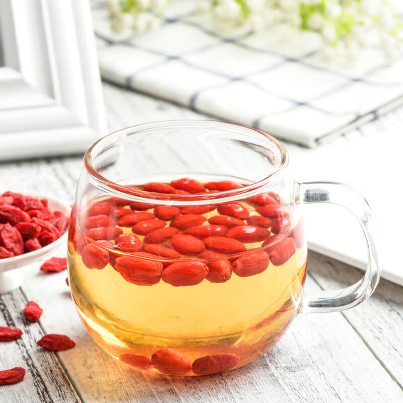 吟山红正宗宁夏特级大颗粒红枸杞子 泡水泡茶枸杞 特级红枸杞500g(共5袋)