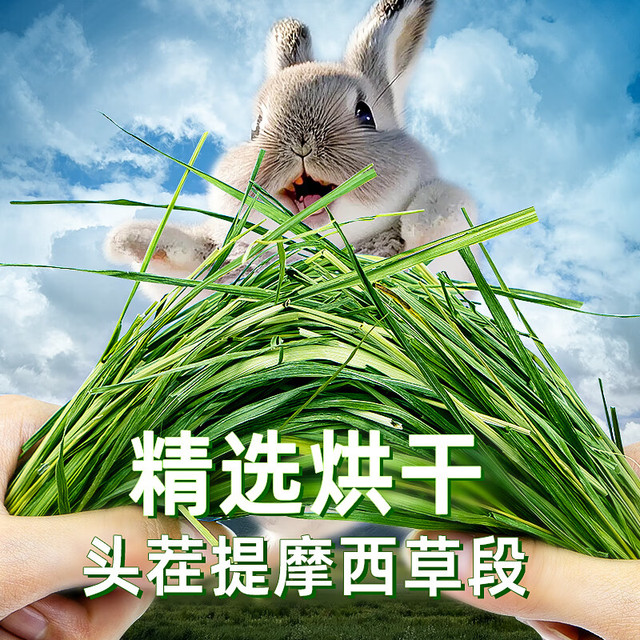 BCM 26年烘干提摩西草段兔子专用兔子食用草专用兔干草龙猫荷兰猪