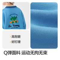 巴拉巴拉童装男童外套儿童2025春装女童棒球服萌 绿色调00344