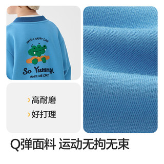 巴拉巴拉童装男童外套儿童2025春装女童棒球服萌 绿色调00344