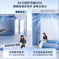 美的 Midea酷风中央空调一拖四 中央空调一拖三 超一级能效 全直流变频 美的 Midea酷风中央空调骁能 智能家电 8匹 一级能效 骁能224一拖七（可选配水泵）