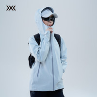 XBIONIC旷野隐者轻量戈尔3L硬壳冲锋衣女GORE-TEX防风防水2524652 雾蓝灰 M