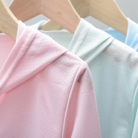 真维斯童装 JEANSWEST JNR童装宝宝薄外套儿童防晒衣夏季薄款男童女童防晒服 LC蓝色 90