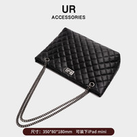 UR单肩斜挎包女包2025托特包包轻便大容量手提包【夏季】 白色YF01#