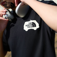 北面（The North Face）【都市经典系列】情侣款短袖T恤户外圆领宽松舒适亲肤25新品8F5Q JK3/