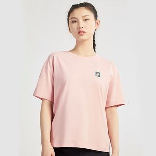 探路者春夏男女短袖T恤户外休闲运动衣圆领印花棉感透气吸汗TAJJ