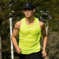 必迈夏季男款背心跑步训练专业竞速坎肩薄款透气舒适上衣