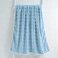 洁丽雅（Grace）抗菌加厚空调毛毯518g简约纯色毯沙发午睡盖毯