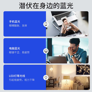 蔡司（ZEISS） 镜片超轻眼镜框男女款近视配眼镜架TR黑框防电脑辐射防蓝光变色 黑色 配蔡司钻立方1.67防蓝光 0-800