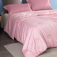 罗莱生活 LUOLAI  100%桑蚕丝被 被子被芯双人高端蚕丝被享受被芯床上用品被子 【全棉面料】蕴梦良缘 1.5米床 200*230cm 四季被(适宜室内温度15-23℃)