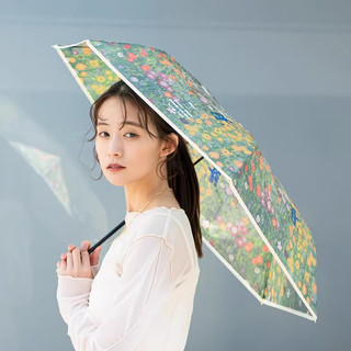Wpc.梵高复古油画雨伞莫奈睡莲花园高颜值轻奢设计高级雨伞雨具