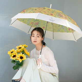 Wpc.梵高复古油画雨伞莫奈睡莲花园高颜值轻奢设计高级雨伞雨具