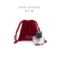 周大福 福字复古钱币投资金男女 鱼币 (工费0)约1g IF2122