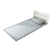 开诚(kaseen)冰藤席 A类 冰丝席凉席 学生单人二件套宿舍 玉丝席90*195cm