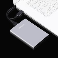 科硕金属移动硬盘1t手机电脑500g外接存储高速2t机械硬盘320g 1TB 粉色