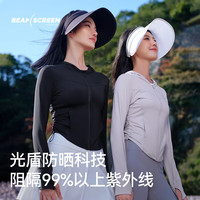 伯希和防晒衣女夏季户外修身显瘦原纱凉感皮肤衣防紫外线外套 珍珠紫【原纱防晒】 M