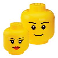 ROOM乐高收纳盒lego人仔大头儿童 玩具桶储物整理箱塑料收纳