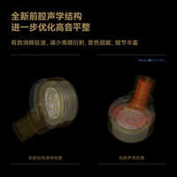  Moondrop/水月雨 钻石镀层 入耳式HiFi耳机  光辉illustrious+水解2Ti+0.78插针热海升级线