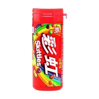 彩虹糖30g水果味夹心糖果儿童解馋充饥零食夹心脆壳糖豆结婚喜糖