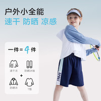 咕噜日记（Purrfect diary）【凉感】童装儿童防晒衣女童2025宝宝夏季薄款冰丝男童防晒服 PXW2403紫色 110