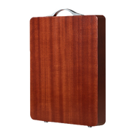 好管家乌檀木菜板加厚砧板家用实木抗菌和面板案板防霉刀板擀面板切菜板 【抗菌防霉】