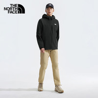 北面（The North Face）防风软壳男户外运动舒适防泼溅休闲衬衫外套25春季|89TK 4H0/黑色-24秋冬 XXL/185