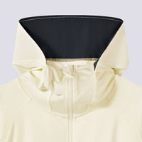 BoBDoG巴布豆卡乐【黑胶凉感 加宽帽檐】男女童防晒衣遮阳防蚊防紫外线透气薄春夏 黄色 120