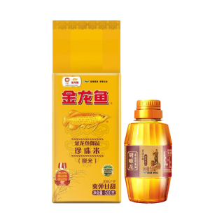 胡姬花 珍珠米500g+油158ml
