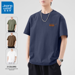 真维斯 纯棉短袖男士t恤