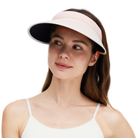 OhSunny遮阳帽女防紫外线户外大帽檐运动空顶帽 SLH3088D