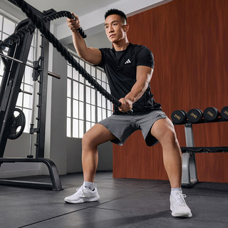  adidas/阿迪达斯 速干凉爽 男士短袖T恤