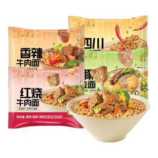 88VIP：五谷道场 非油炸方便面 4 包