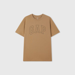 Gap 盖璞 降价促销款！纯棉字母logo圆领短袖T恤  A00818美版