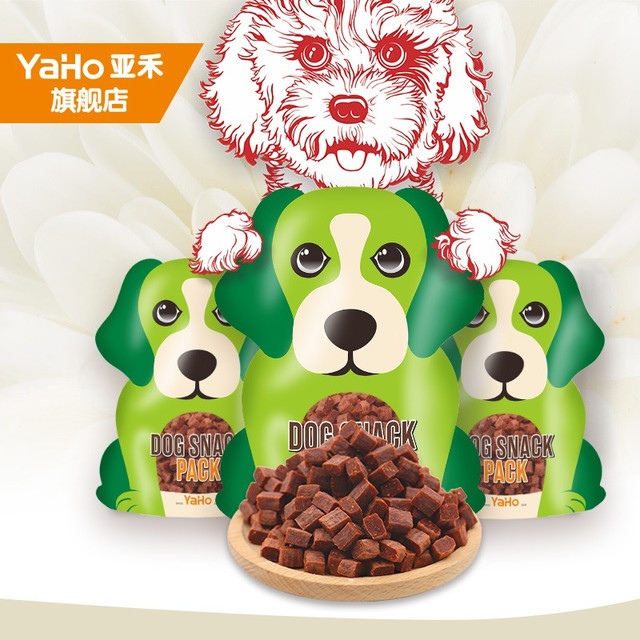 亚禾 狗狗牛肉粒 250g