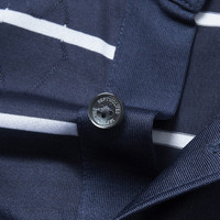 七匹狼短袖T恤男夏季薄款桑蚕丝商务polo保罗衫冰感翻领短t男装打底衫 102(深蓝)-2705 XL (175) 175/92A/XL