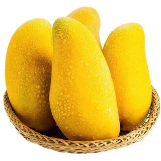 樱鲜海南金煌芒新鲜甜心大芒果   拍2份合发一箱 金煌芒6 净重  4.4-4.5斤